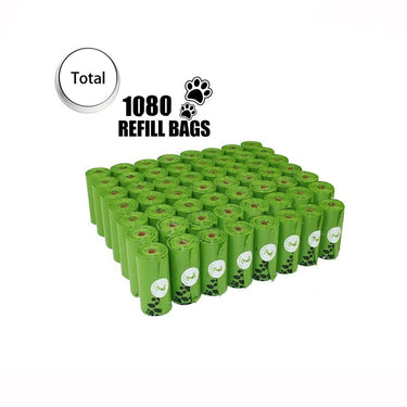 Dog Heaven™ Biodegradable Waste Bags - 60 Rolls